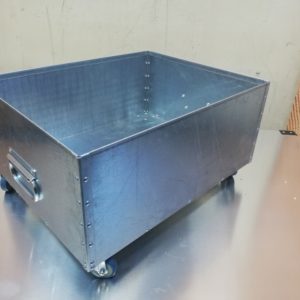 Plieninė dėžė 1,2mm 600x480x220, steel box 1,2mm 600x480x220