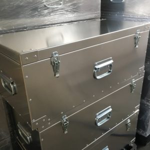 Aliuminio dėžutė 700x350x250, aluminum box 700x350x250